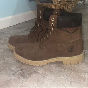 Timberland Men's Brown Leather Boots
